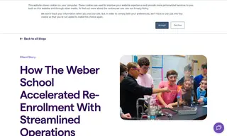 Preview of the The Weber School Case Study