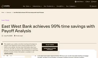 Preview of the East West Bank Case Study