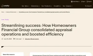 Preview of the Homeowners Financial Group Case Study