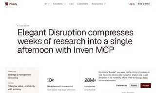 Preview of the Elegant Disruption Case Study
