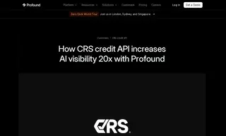 Preview of the CRS Case Study