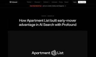 Preview of the Apartment List Case Study