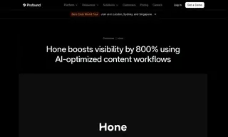 Preview of the Hone Case Study