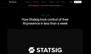 Preview of the Statsig Case Study