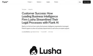 Preview of the Lusha Case Study