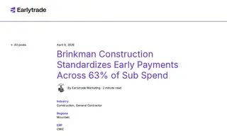 Preview of the Brinkman Construction Case Study