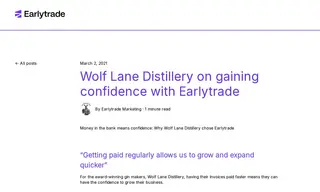 Preview of the Wolf Lane Distillery Case Study