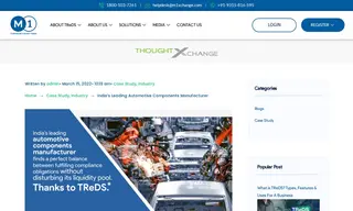 Preview of the India’s Leading Automotive Components Manufacturer Case Study