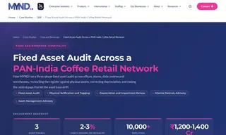 Preview of the Renowned Coffee and Beverage Brand in India Case Study