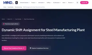 Preview of the Leading Steel Production and Manufacturing Company Case Study
