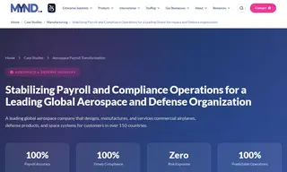 Preview of the Leading Global Aerospace and Defense Organisation Case Study