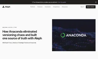 Preview of the Anaconda Case Study