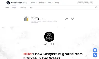 Preview of the Miller Law Firm Case Study