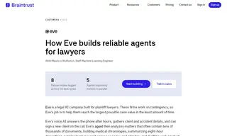 Preview of the eve Case Study
