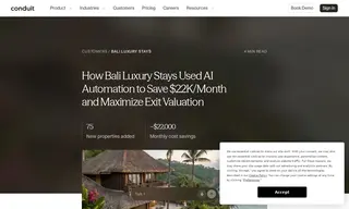 Preview of the Bali Luxury Stays Case Study