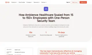 Preview of the Ambience Healthcare Case Study
