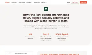 Preview of the Pine Park Health Case Study