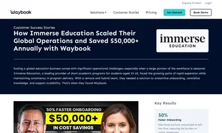 Preview of the Immerse Education Case Study