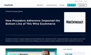 Preview of the Wine Enthusiast Case Study