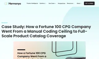 Preview of the Fortune 100 CPG Company Case Study