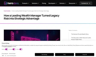 Preview of the Sanlam Private Wealth Case Study