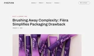 Preview of the Fiera Cosmetics Case Study