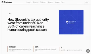 Preview of the FURS Slovenia's Tax Authority Case Study