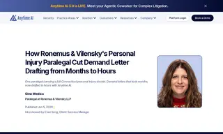 Preview of the Ronemus & Vilensky LLP Case Study