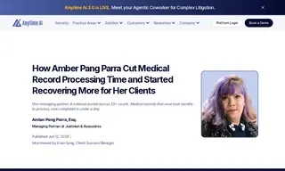 Preview of the Justinian & Associates Case Study