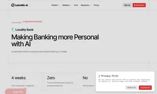 Preview of the Locality Bank Case Study