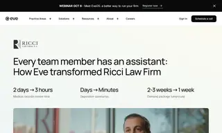Preview of the Ricci Law Firm Case Study