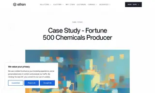 Preview of the Fortune 500 Chemicals Producer Case Study