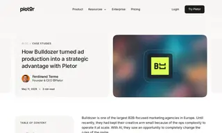 Preview of the Bulldozer Case Study