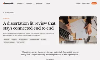 Preview of the PhD Candidate, Cognitive Science Case Study
