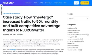 Preview of the meetergo Case Study