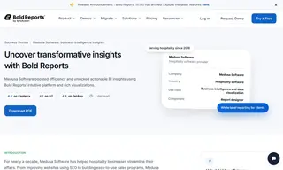 Preview of the Medusa Software Case Study
