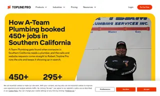 Preview of the A-Team Plumbing Services Case Study