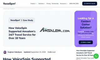 Preview of the Amsalem Tours and Travel Case Study