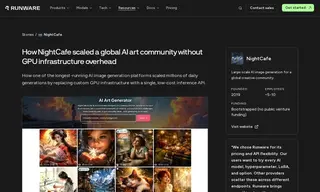 Preview of the NightCafe Case Study