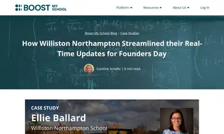 Preview of the Williston Northampton School Case Study