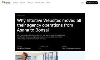 Preview of the Intuitive Websites Case Study