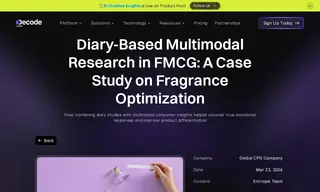 Preview of the Global CPG Company Case Study