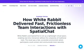 Preview of the White Rabbit Case Study