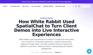 Preview of the White Rabbit Case Study