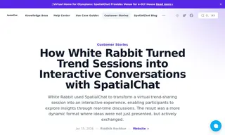 Preview of the White Rabbit Case Study