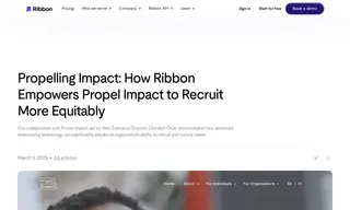 Preview of the Propel Impact Case Study
