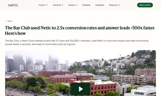 Preview of the The Bay Club Case Study