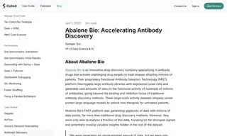 Preview of the Abalone Bio Case Study