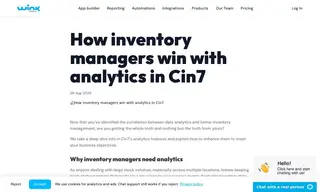 Preview of the Cin7 Case Study