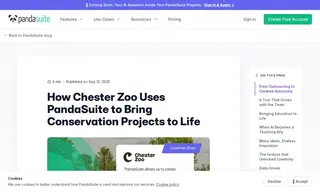Preview of the Chester Zoo Case Study